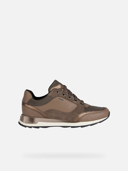 Geox Hnědé dámské tenisky Geox New Aneko B ABX