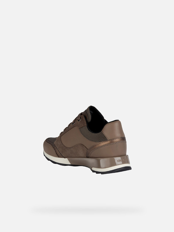 Geox Hnědé dámské tenisky Geox New Aneko B ABX