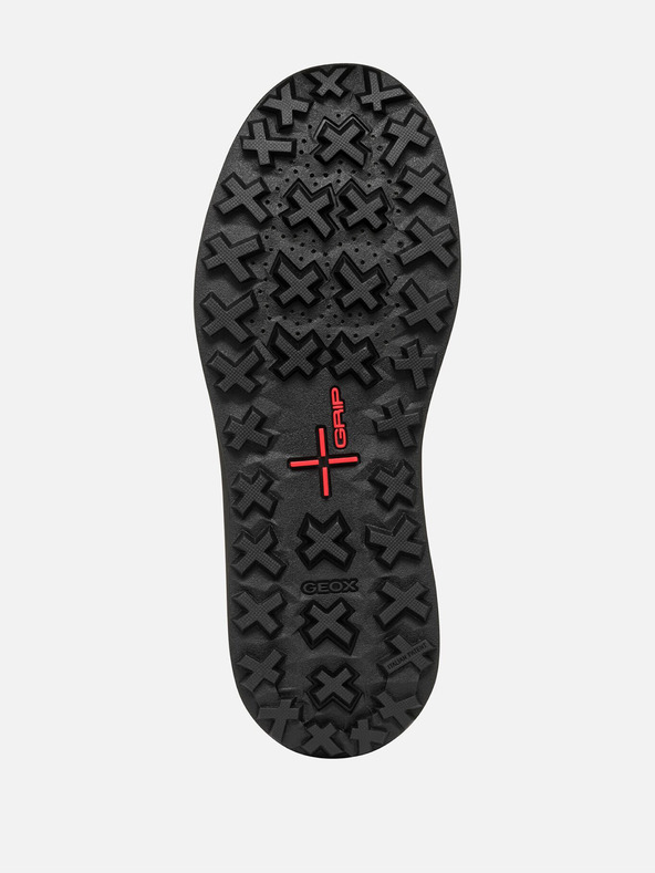 Geox Černá pánská kotníková obuv Geox Granito + grip b a