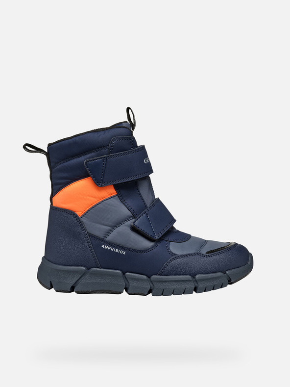 Geox Modrá chlapecká kotníková obuv Geox Flexyper  B Abx
