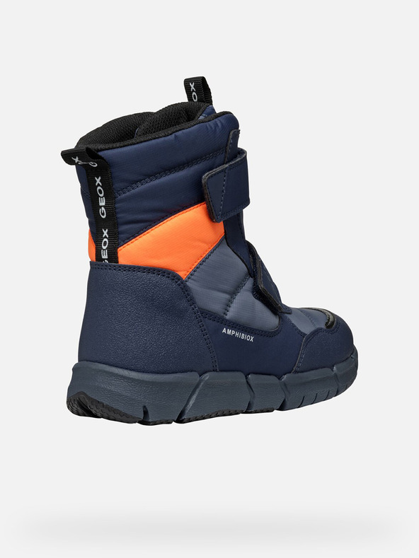 Geox Modrá chlapecká kotníková obuv Geox Flexyper  B Abx