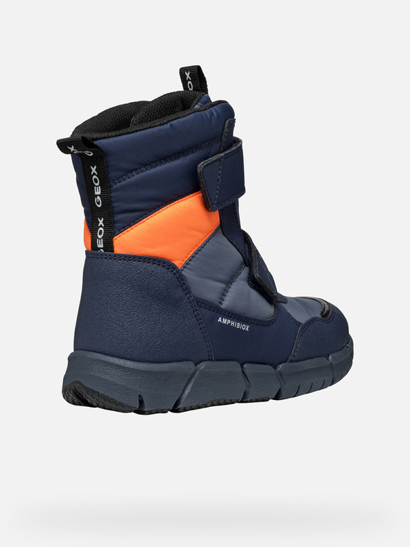 Geox Modrá chlapecká kotníková obuv Geox Flexyper  B Abx