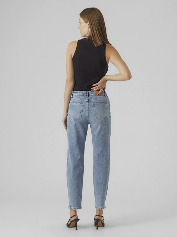 Vero Moda Světle modré dámské mom džíny Vero Moda Linda