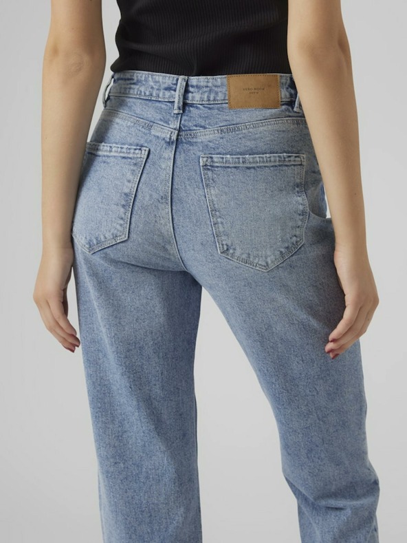 Vero Moda Světle modré dámské mom džíny Vero Moda Linda