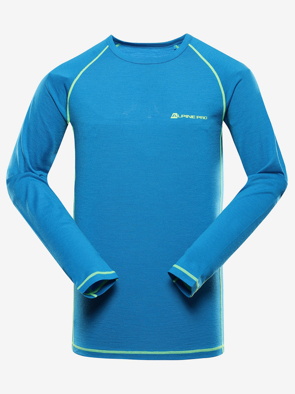 ALPINE PRO Pánské triko z merino vlny ALPINE PRO MEREN