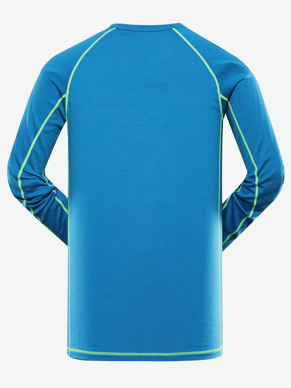 ALPINE PRO Pánské triko z merino vlny ALPINE PRO MEREN