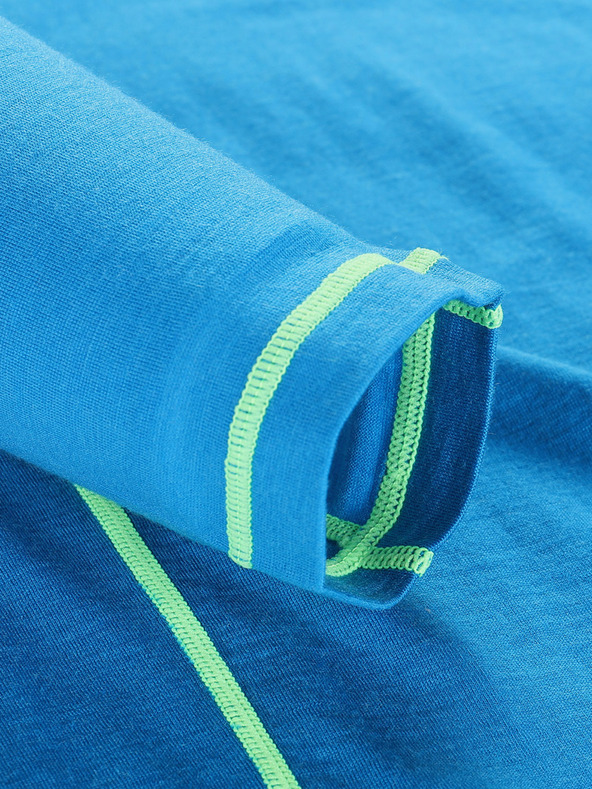 ALPINE PRO Pánské triko z merino vlny ALPINE PRO MEREN