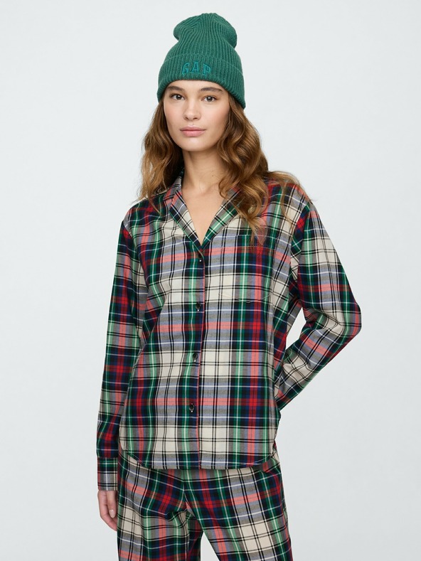 GAP Oversize popelínová pyžamová košile GAP