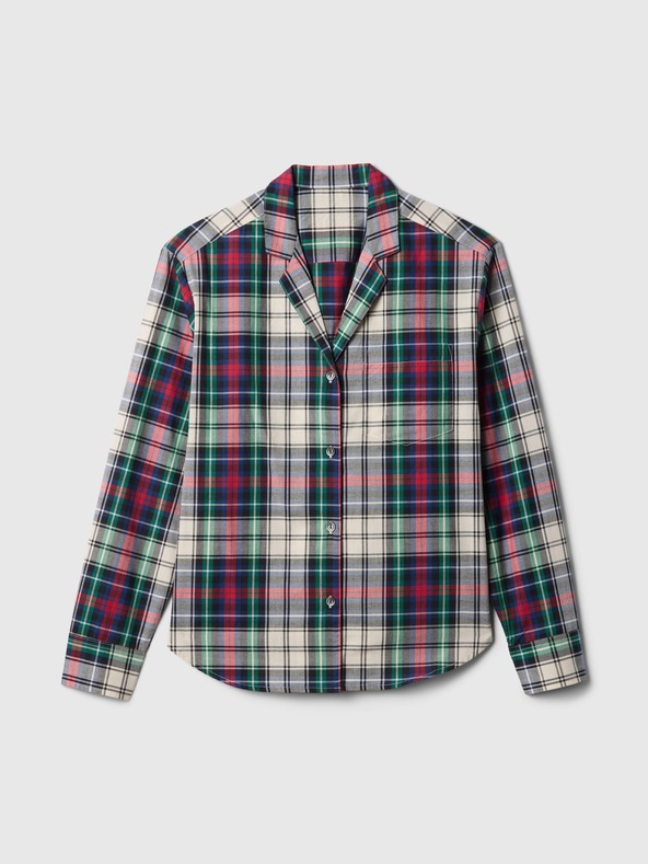 GAP Oversize popelínová pyžamová košile GAP