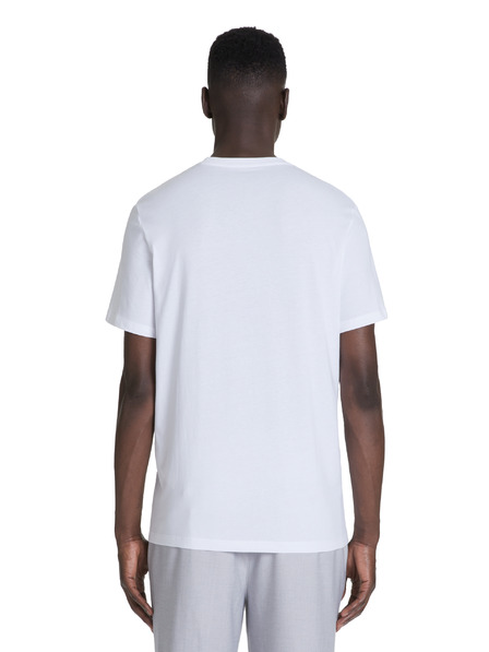 Celio Bílé tričko sae vzorem Jeville Celio
