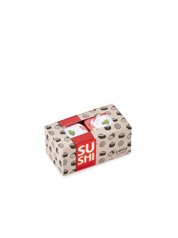 Celio Dárkové balení ponožek Sushi ONE SIZE Celio