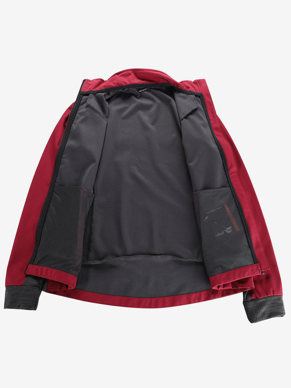 ALPINE PRO Dámská softshellová bunda s membránou ALPINE PRO UKEBA anemone