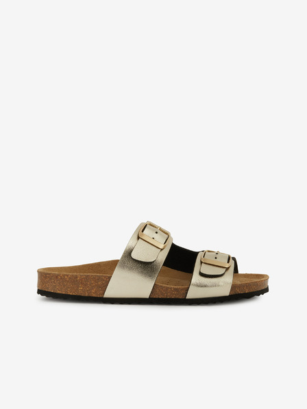 Geox Zlaté dámské sandály Geox Brionia