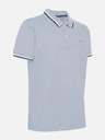 Geox Modré pánské polokošile Geox Polo