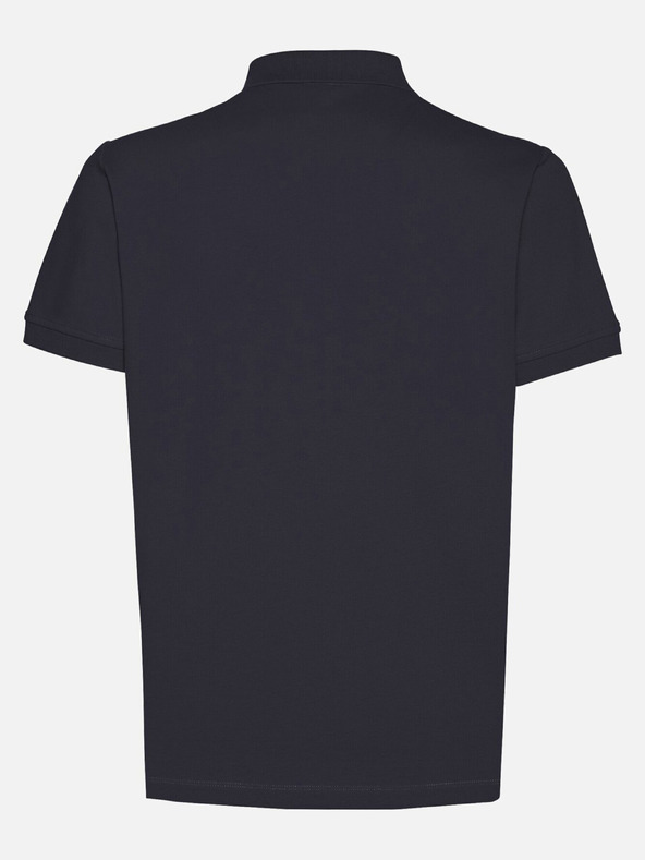 Geox Modré pánské polokošile Geox Polo