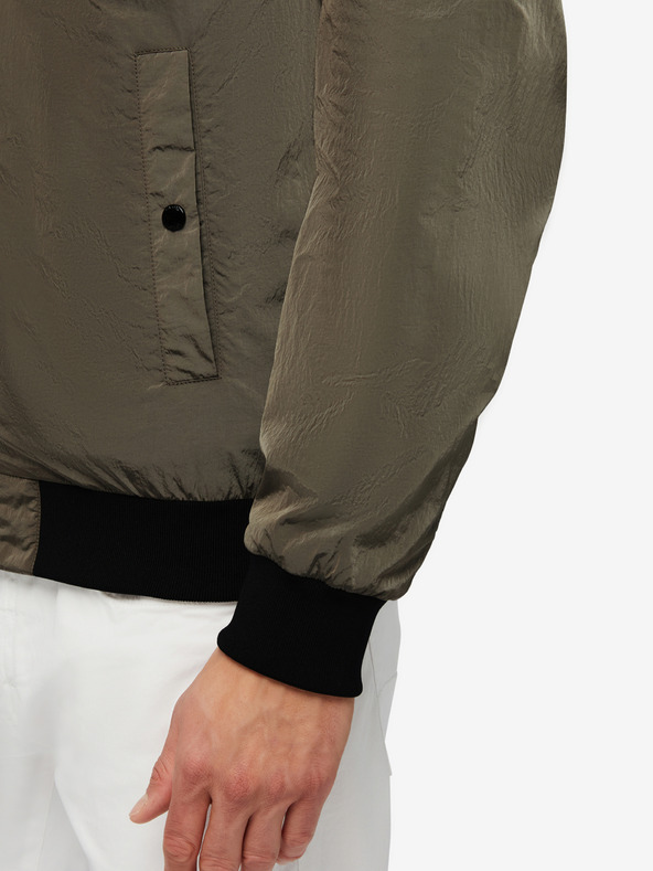 Geox Khaki pánská bunda Geox Deiven
