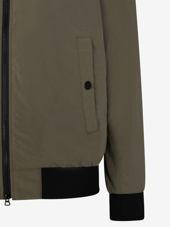 Geox Khaki pánská bunda Geox Deiven