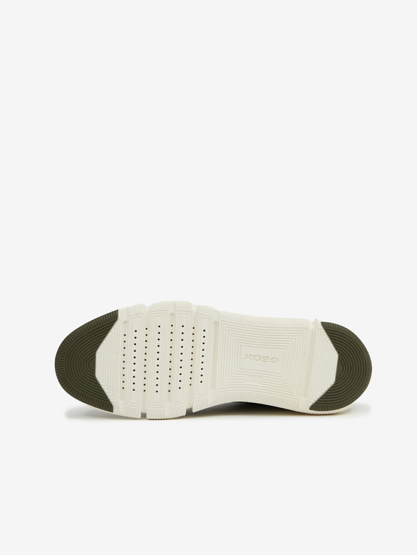 Geox Khaki pánská semišová společenská obuv Geox Adacter