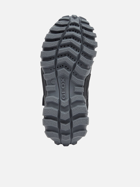 Geox Černá chlapecká kontíková obuv Geox Himalaya  B Abx