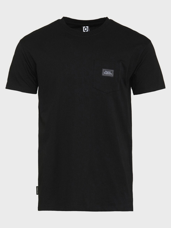 Horsefeathers Triko Alpha - black velikost L HORSEFEATHERS