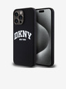 DKNY Liquid Silicone Arch Logo MagSafe Zadní Kryt pro iPhone 14 Pro Black DKNY