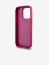DKNY PU Leather Repeat Pattern Stack Logo Magsafe Zadní Kryt pro iPhone 15 Pro Max Pink DKNY