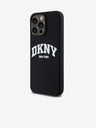 DKNY Liquid Silicone Arch Logo MagSafe Zadní Kryt pro iPhone 14 Pro Max Black DKNY
