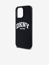 DKNY Liquid Silicone Arch Logo MagSafe Zadní Kryt pro iPhone 14 Pro Max Black DKNY