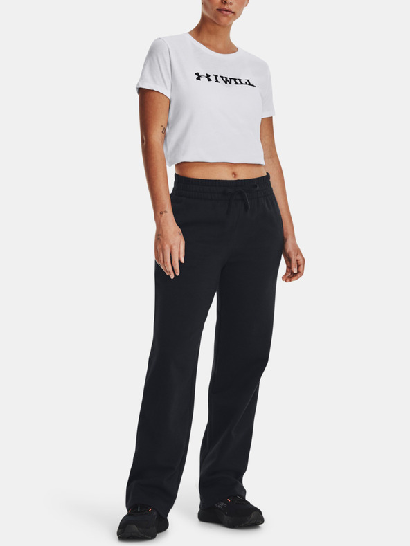 Under Armour Dámské sportovní kalhoty Under Armour UA Rival Flc Straight Pant