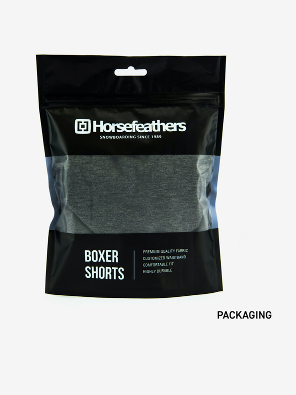 Horsefeathers Boxerky Sidney Horsefeathers - šedá