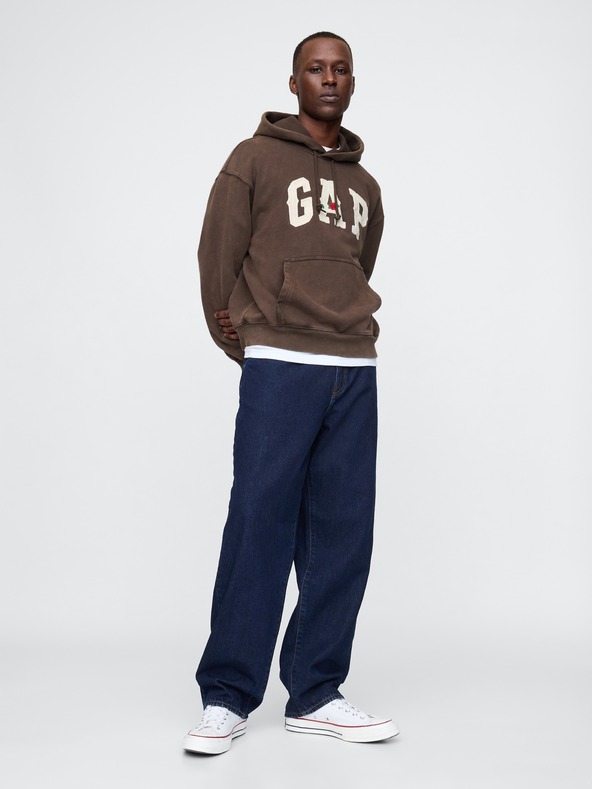 GAP Oversize mikina Western s logem GAP