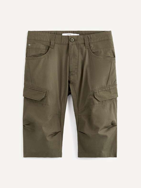 Celio Hnědé kraťasy Celio Tocourtebm