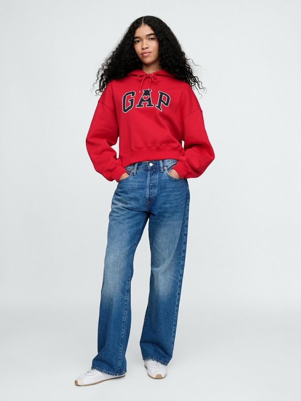 GAP Crop mikina Vintage Soft GAP
