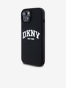 DKNY Liquid Silicone Arch Logo MagSafe Zadní Kryt pro iPhone 15 Black DKNY