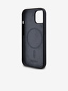 DKNY Liquid Silicone Arch Logo MagSafe Zadní Kryt pro iPhone 15 Black DKNY