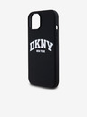 DKNY Liquid Silicone Arch Logo MagSafe Zadní Kryt pro iPhone 13 Black DKNY