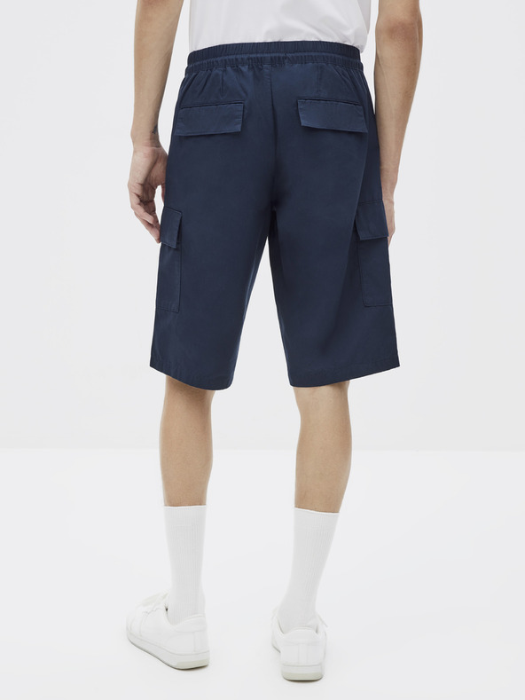 Celio Tmavě modré kraťasy Celio Rolver2Bm