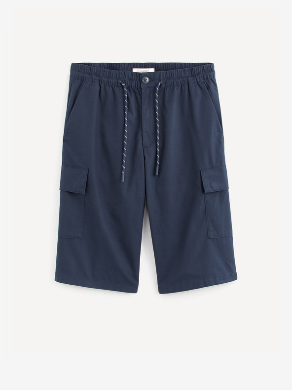 Celio Tmavě modré kraťasy Celio Rolver2Bm