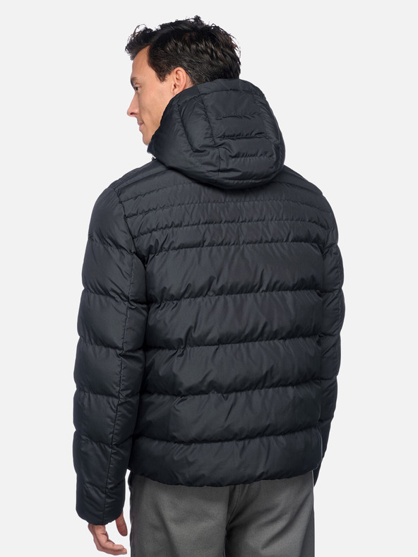 Geox Tmavě modrá pánská bunda Geox Magnete