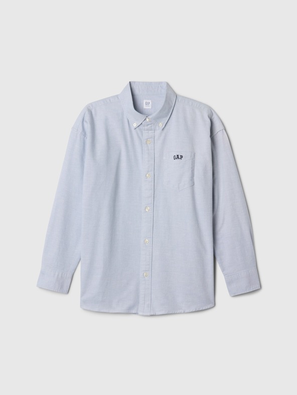 GAP Dětská oversize košile Oxford GAP
