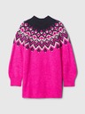 GAP Baby svetrové šaty Fair Isle GAP