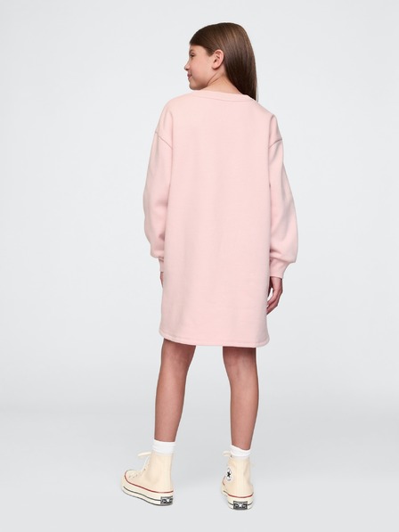 GAP Dětské oversize mikinové šaty s logem GAP