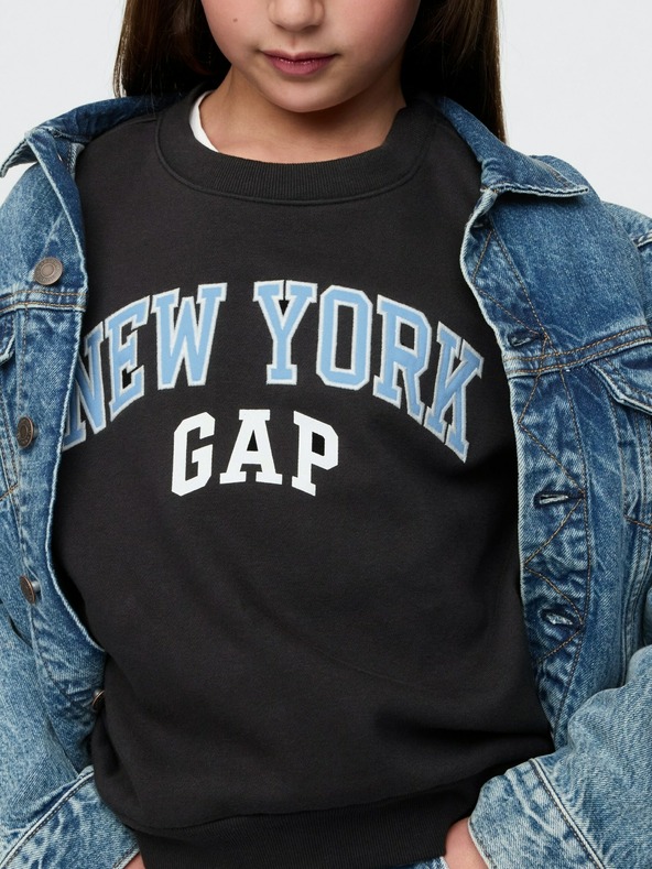 GAP Dětská oversize mikina s logem Gap