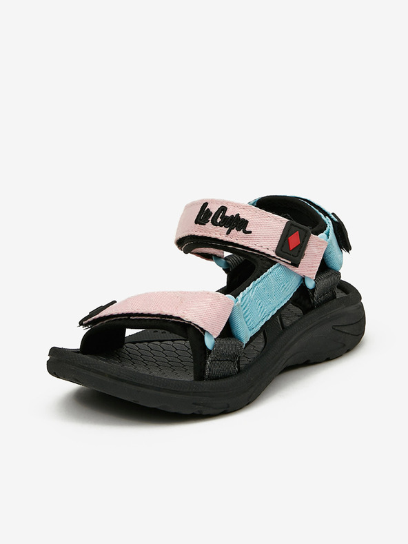 Lee Cooper Modro-růžové holčičí sandály Lee Cooper