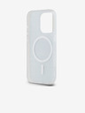 DKNY PC/TPU Repeat Pattern Tonal Stripe Magsafe Zadní Kryt pro iPhone 15 Pro Blue DKNY