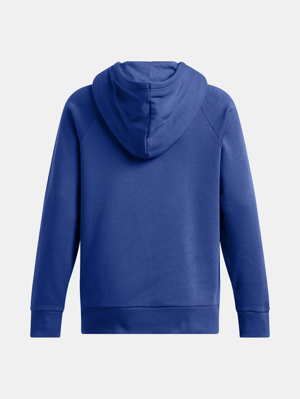 Under Armour Dámská mikina Under Armour Rival Fleece Wordmark Hoodie-BLU