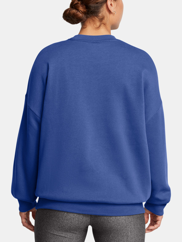 Under Armour Dámská mikina Under Armour Rival Fleece WordmarkOS Crew-BLU