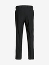Jack & Jones Černé pánské oblekové kalhoty Jack & Jones Brush