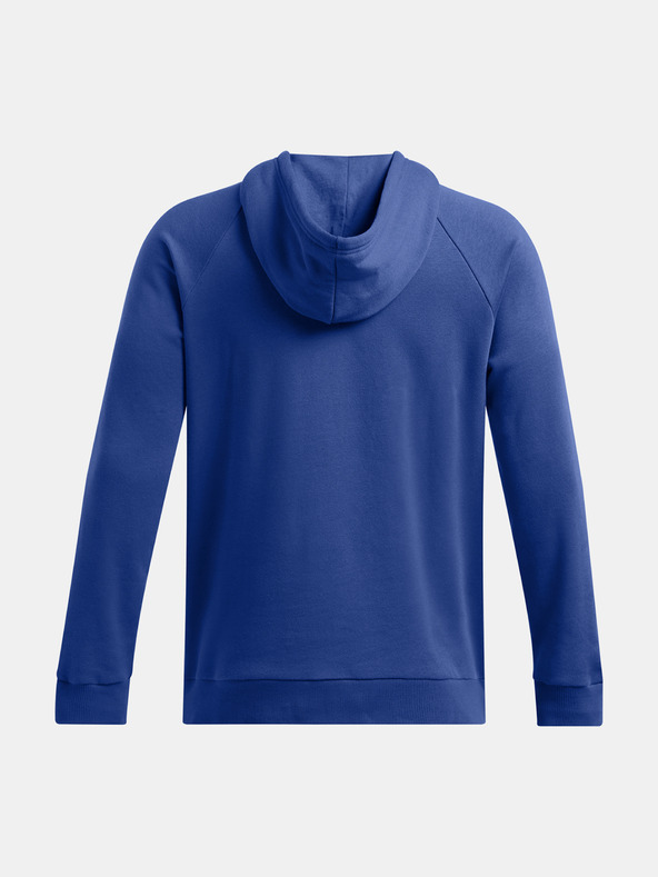 Under Armour Pánská mikina Under Armour UA Rival Fleece Hoodie-BLU