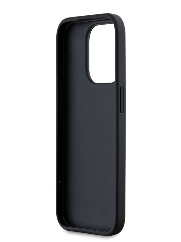 Karl Lagerfeld PU Saffiano Athleisure Stripe and Strap Zadní Kryt pro iPhone 15 Pro Max Pink Karl Lagerfeld